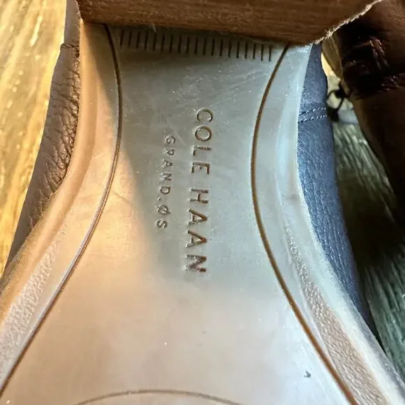 Women's Cole Haan Grand OS Ankle Boots Booties Dark Brown, Size 10 - Picture 10 of 10